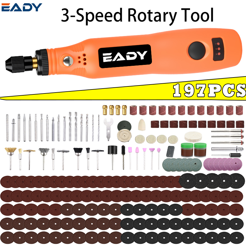 Woodworking Kits - USB Kablosuz Döner Alet Seti –