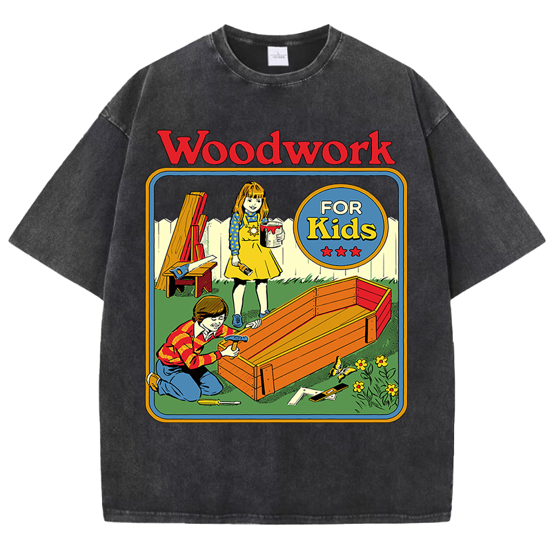 Woodworking Women - Çocuklar için ahşap baskı yıkanmış kadın