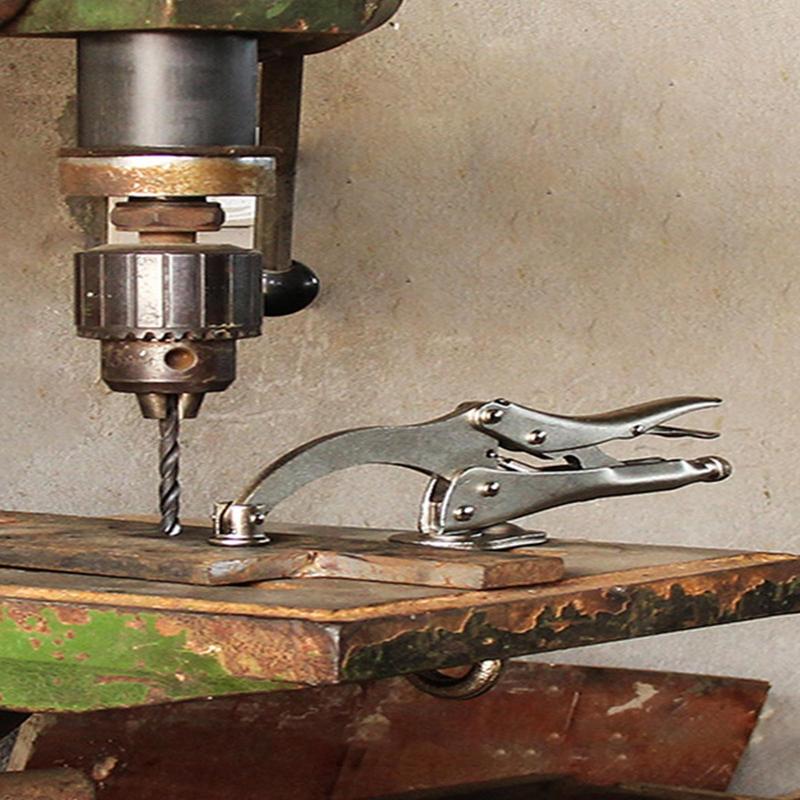 Woodworking Quick Release Vise - Matkap Basın Kilitleme Kelepçesi 9 Inç