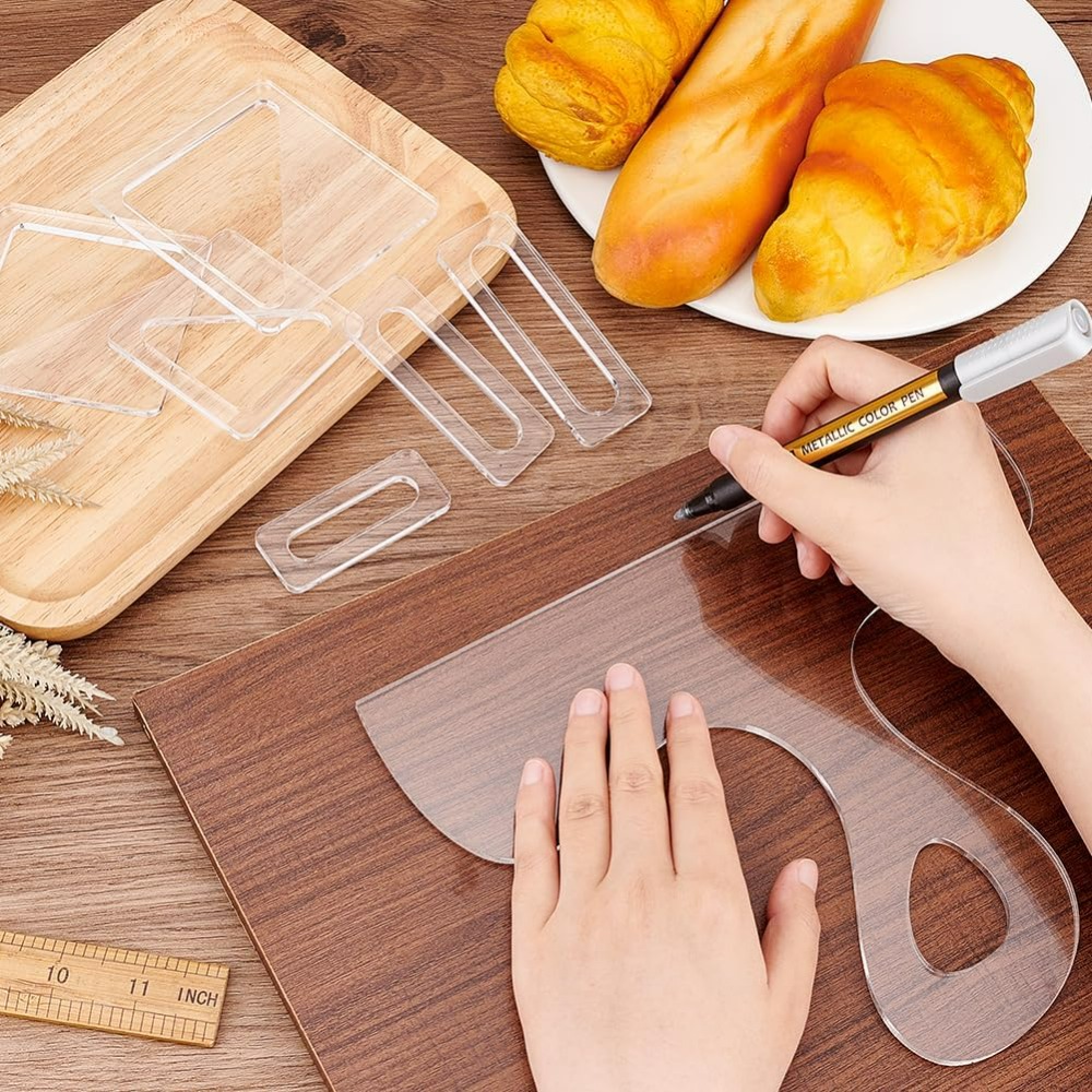 7 adet Şarküteri Şablonu Akril - Woodworking Company incelemesi ve fiyatı