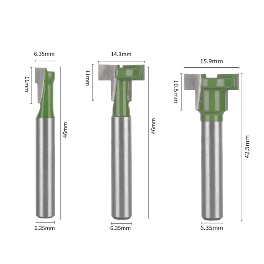 Anahtar Deliği Freze Ucu Seti  - Router Bits For Woodworking incelemesi ve fiyatı