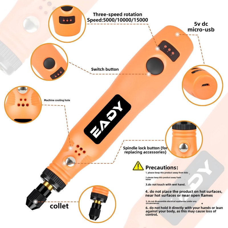 USB Kablosuz Döner Alet Seti – - Woodworking Kits incelemesi ve fiyatı