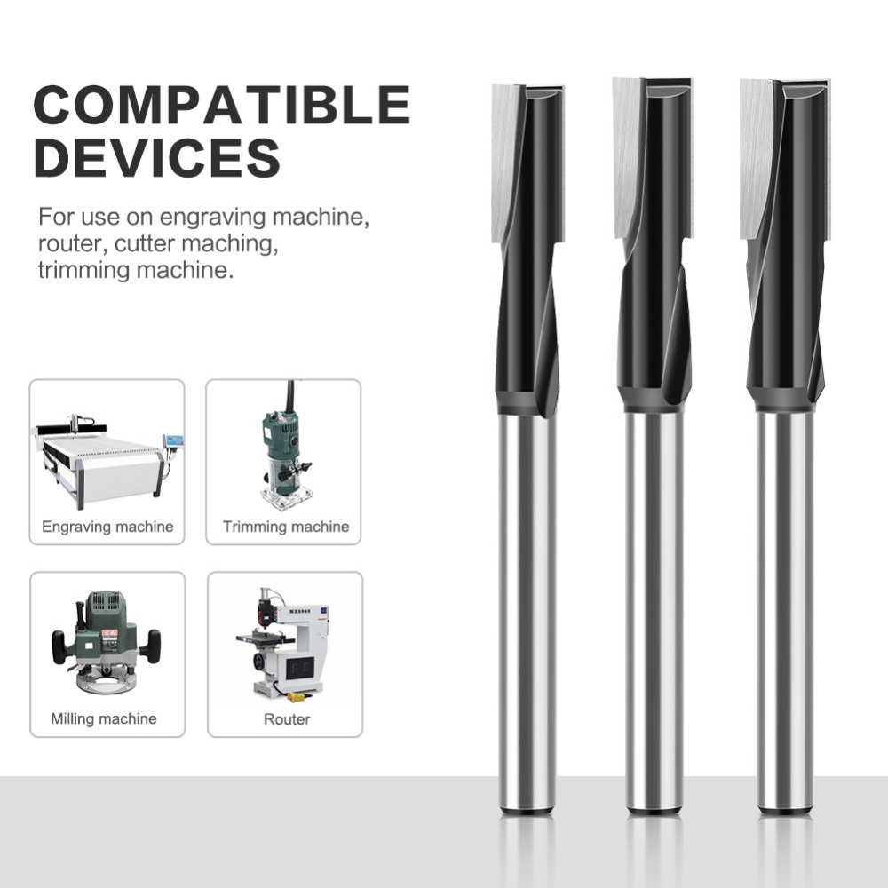 12mm Şaftlı Düz Freze Ucu Çift - Router Bits For Woodworking incelemesi ve fiyatı