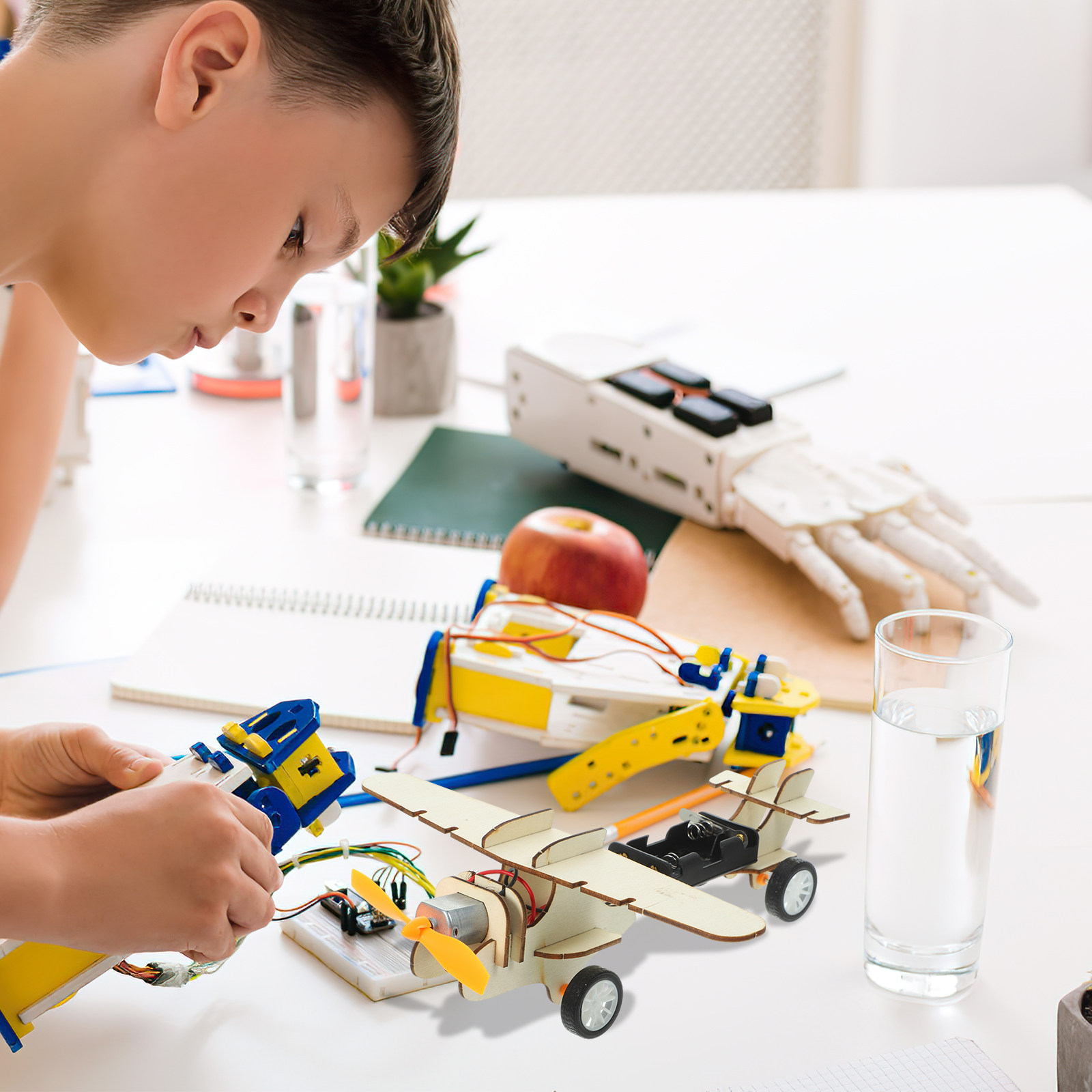 1 takım ahşap planör uçak DIY  - Woodworking For Kids incelemesi ve fiyatı