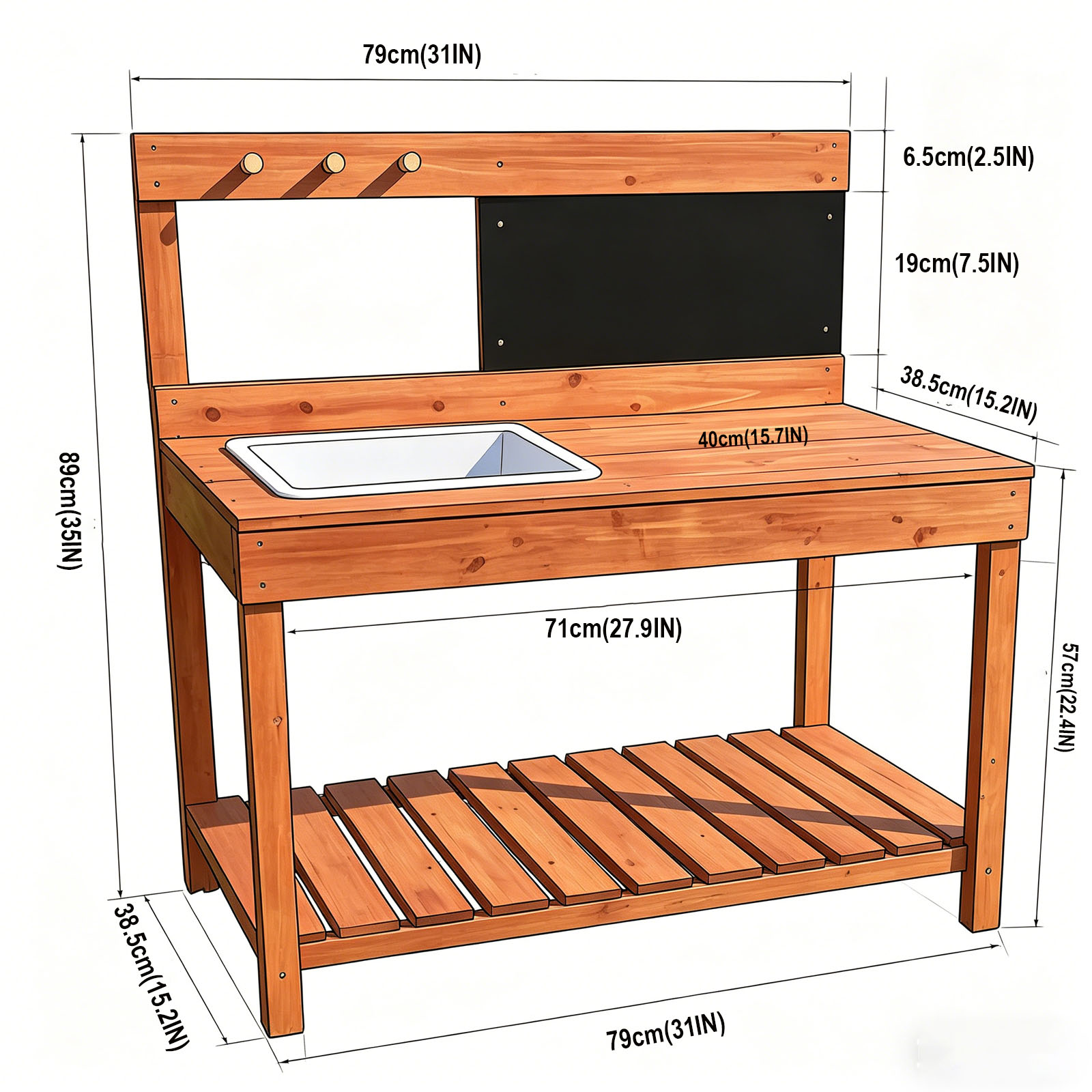 Ahşap Saksı Masaları Çocuklar  - Woodworking For Kids incelemesi ve fiyatı