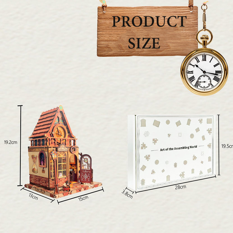 Yeni Ahşap Dollhouse Zaman Köş - Woodworking For Kids incelemesi ve fiyatı