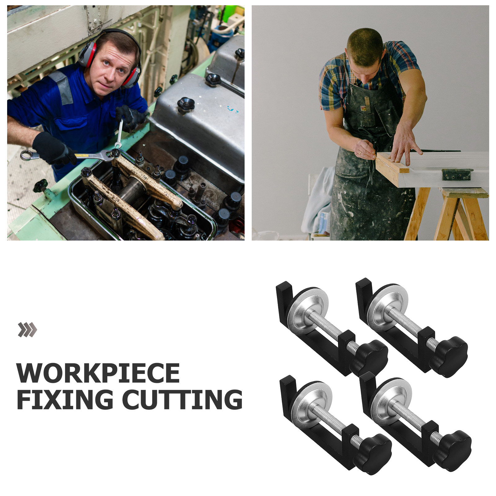 4 Adet Ahşap İşleme Kelepçesi  - Furniture And Woodworking incelemesi ve fiyatı