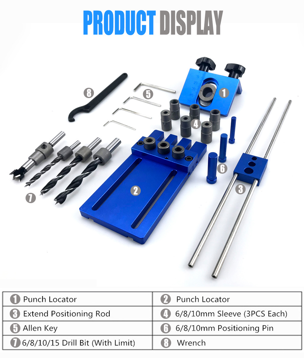 3'ü 1 arada delik açıcı, ahşap - Furniture And Woodworking incelemesi ve fiyatı